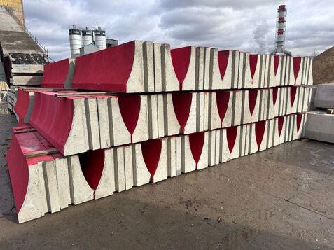 Блок ограждения Нью-Джерси (обычные)