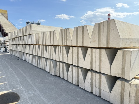 Фундаментный блок стеновой ФБС24.4.6-Т (пустотные) ГОСТ 13579-2018