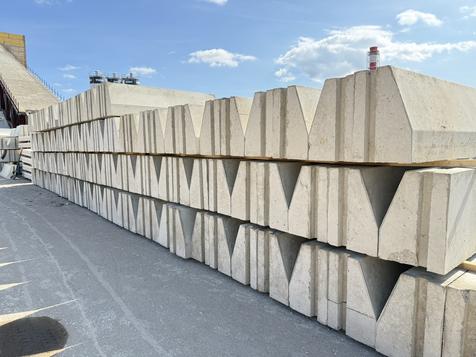 Фундаментный блок стеновой ФБС24.4.6-У (усеченные) ГОСТ 13579-2018