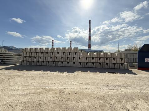 Фундаментный блок стеновой ФБС24.4.6-Т (пустотные с закладными) ГОСТ 13579-2018