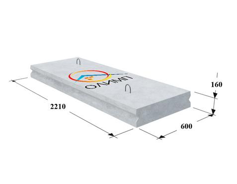 Плита перекрытия камеры ВП 22-6 ГОСТ 13015-2012